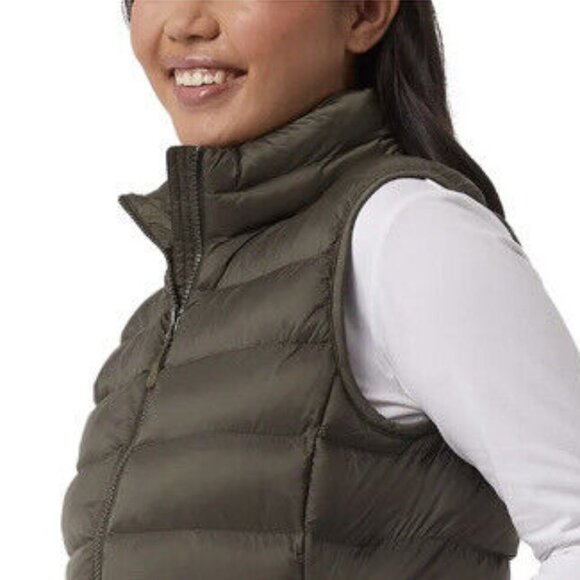 32 Degrees Heat Women's Lightweight Packable Vest Size XL Olive Green Warm (NEW) - Picture 6 of 15
